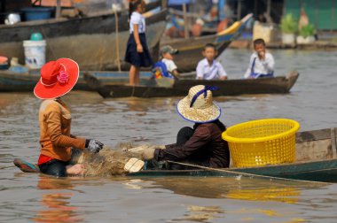 Tonle Sap, Kamboçya - 27 Mart 2013