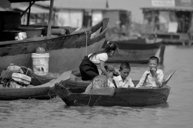 Tonle Sap, Kamboçya - 27 Mart 2013
