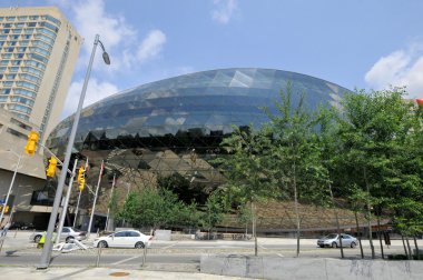 OTTAWA  CANADA JUNE 30: Ottawa convention centre on June 30, 2013 in Ottawa Canada. The Ottawa Convention Centre was built to be as environmentally friendly as possible.