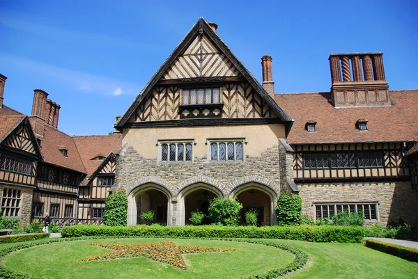 Cecilienhof Potsdam Cecilienhof Palace Palacio Potsdam Brandeburgo Alemania Cecilienhof Fue — Foto de Stock