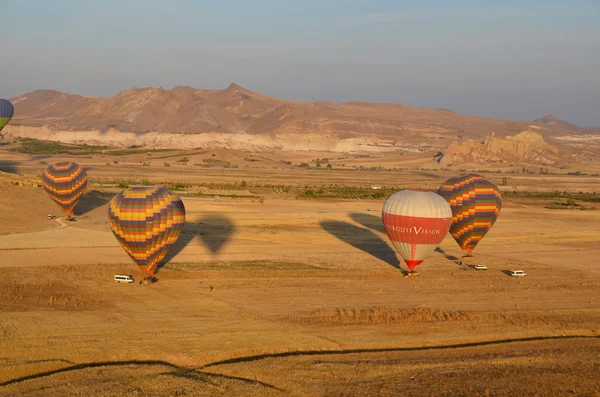 Goreme Turkey October Hot Air Balloon Fly Cappadocia Known World — Stock Photo, Image