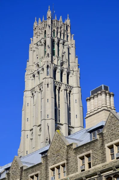 Riverside Church in the City of New York is an inter-denominational, but member of American Baptist and United Church of Christ church in New York City's Manhattan neighborhood of Morningside Heights