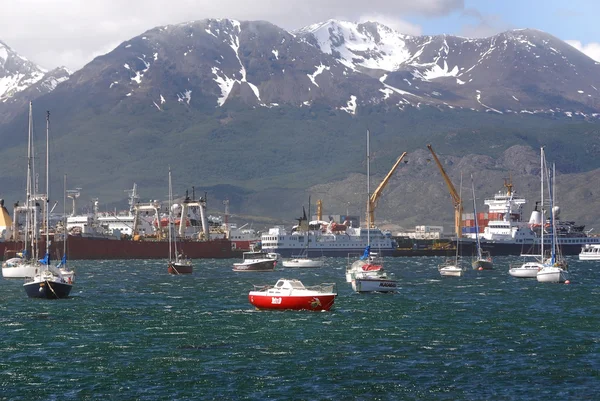 Ushuaia Argentina Nov Puerto Ushuaia Comúnmente Considerada Como Ciudad Más —  Fotos de Stock