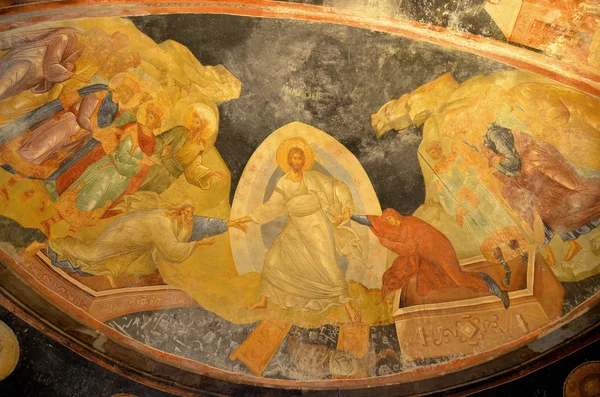 Istanbul Sept Mosaik Der Kirche Des Heiligen Erlösers Chora Gilt — Stockfoto