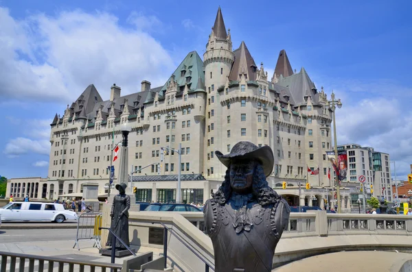 OTTAWA, CANADA - JUNE 30: Chateau Laurier Hotel on june 30, 2013 in Ottawa, Canada. This castle like hotel is named for Sir Wilfred Laurier, the former Prime Minister of Canada.