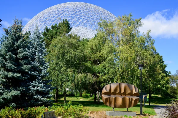 Montreal Canadá Septiembre Biosfera Museo Montreal Dedicado Medio Ambiente Situado — Foto de Stock