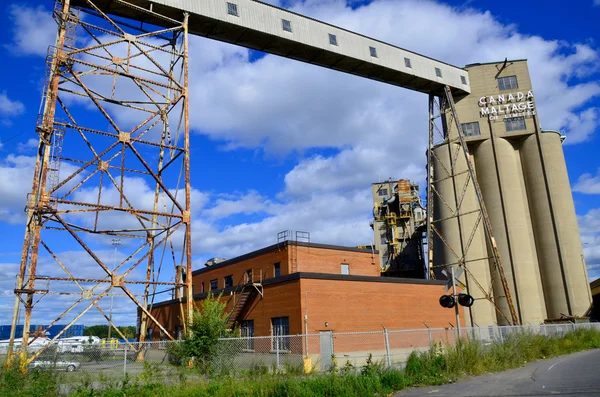 Montreal Canadá Septiembre Canada Maltage Cie Lte Grain Elevators Septiembre — Foto de Stock