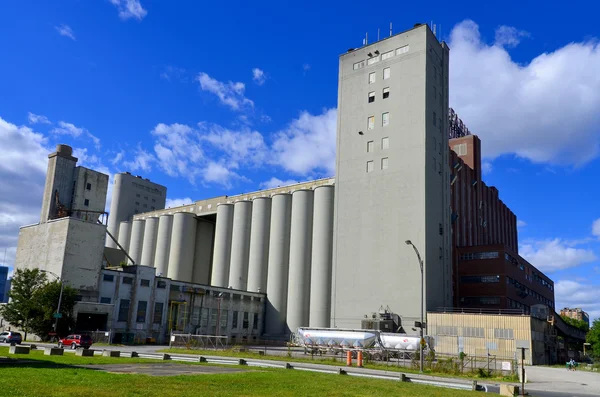 Montreal Canadá Septiembre Canada Maltage Cie Lte Grain Elevators Septiembre — Foto de Stock