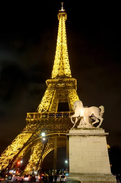 A Torre Eiffel — Fotografia de Stock