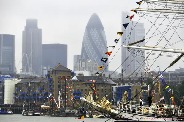 Stadsutsikt Över London Storbritannien — Stockfoto