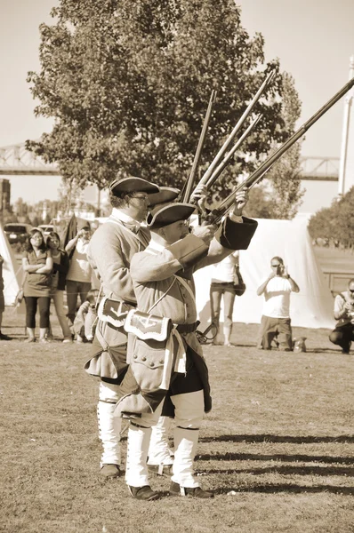 Montreal Canada Sept Montreal Military Culture Festival Participant Sept 2012 — стокове фото