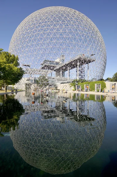 Montreal Canada June Biosfæren Museum Montreal Dedikert Til Miljøet Ligger – stockfoto