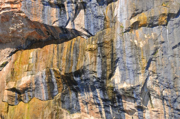 岩の山の崖 Bonaventure Island Gaspesie ケベック カナダ — ストック写真