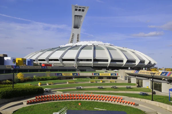 Montreal Canada August Estadio Olímpico Montreal Torre Agosto 2012 Torre — Foto de Stock