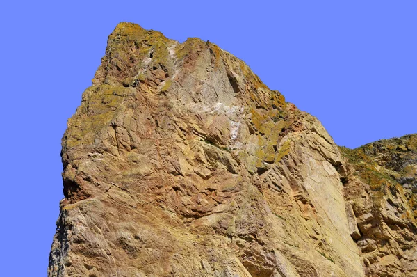 Perce Rock French Rocher Perce Pierced Rock Huge Sheer Rock — Stock Photo, Image