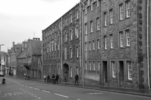 Edinburgh Scotland June Royal Mile Succession Streets Which Form Main — Fotografia de Stock