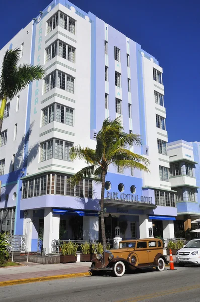 Miami South Beach Florida Usa Október Ocean Drive Buildings Október — Stock Fotó