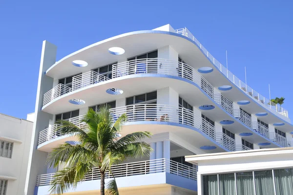 Miami South Beach Florida Usa October Ocean Drive Buildings October — Stock Photo, Image