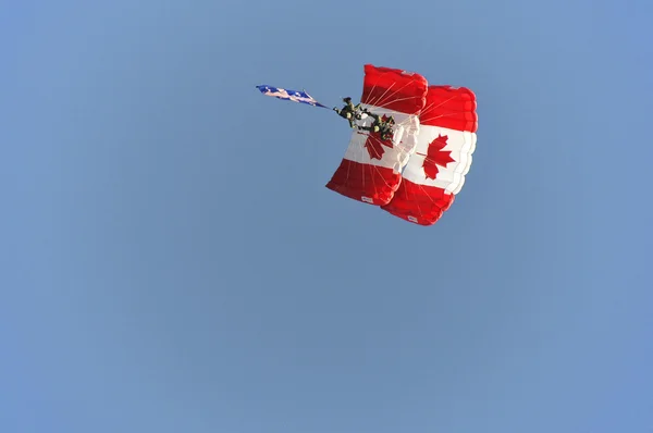 Montreal Canada Sept Montreal Military Culture Festival Skyhawks Canadian Forces — Stock Photo, Image