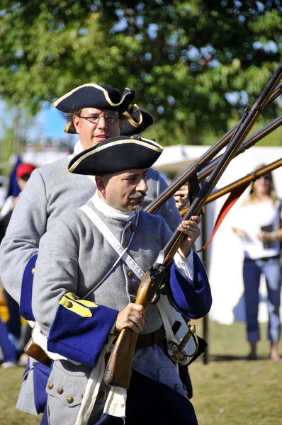 Montreal Canada Sept Montreal Military Culture Festival Participant Sept 2012 — Stockfoto