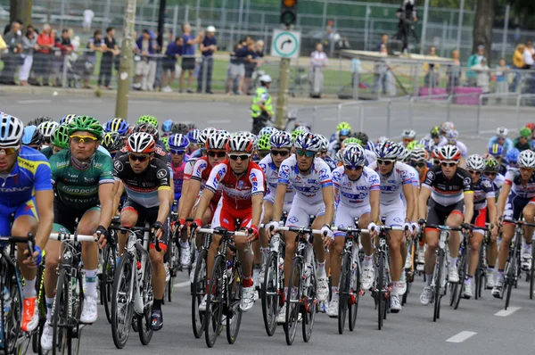 Montréal Canada Septembre Groupe Cyclistes Action Grand Prix Cycliste Montréal — Photo