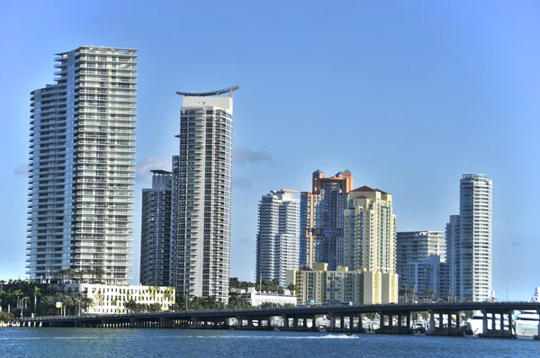 Miami Florida Octubre Centro Miami Crecido Hasta Convertirse Área Más — Foto de Stock