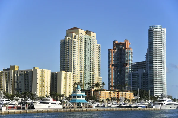 Miami Florida Říjen Centrum Miami Stalo Nejrychleji Rostoucí Oblastí Miami — Stock fotografie