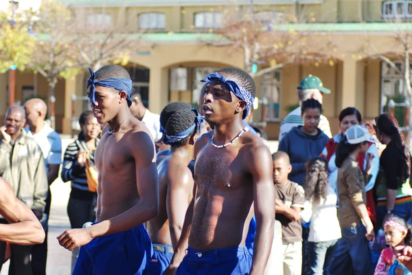 Cape Town South Africa May Unidentified Young Men Wears Workers — Stok fotoğraf