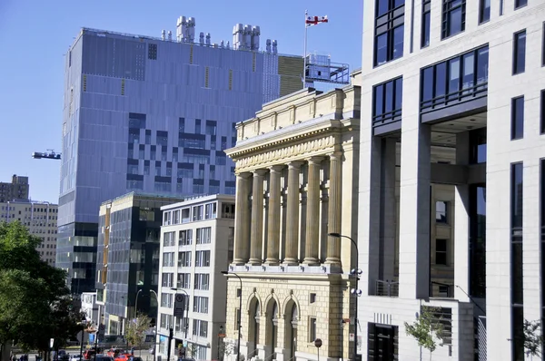 Montreal Canada Sept Construction New Montreal Centre Hospitalier Universite Montreal — Stock fotografie