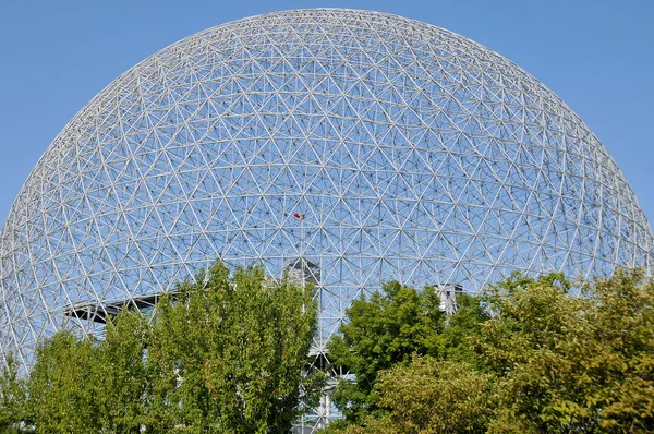 Montreal Canada Aug Biosphere Museum Montreal Dedicated Environment Located Parc — стокове фото