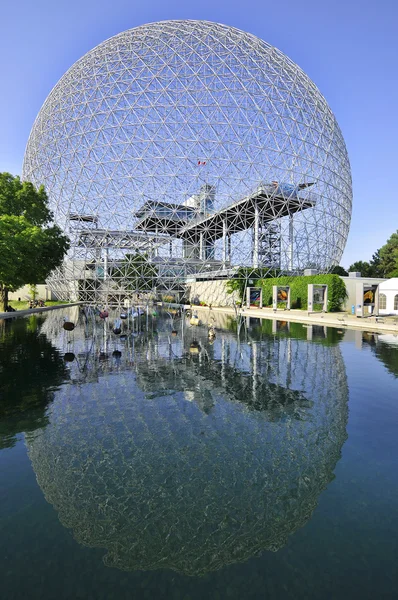 Montreal Canadá Agosto Biosfera Museo Montreal Dedicado Medio Ambiente Situado — Foto de Stock