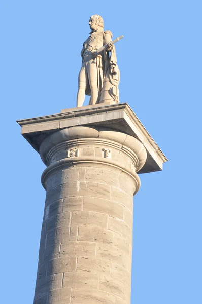 Nelson Column Old Montreal Quebec Canada — Stock Photo, Image