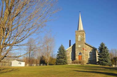 DUNHAM QUEBEC CANADA 11 02 2012: All Saints Anglican Church Parish of Dunham