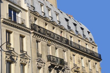 Paris binalarının detayları, Fransa