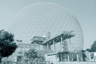 MONTREAL-CANADA AUG. 3: The Biosphere is a museum in Montreal dedicated to the environment. Located at Parc Jean-Drapeau in the former pavilion of the United States on Aug. 3 2012 Montreal, Canada