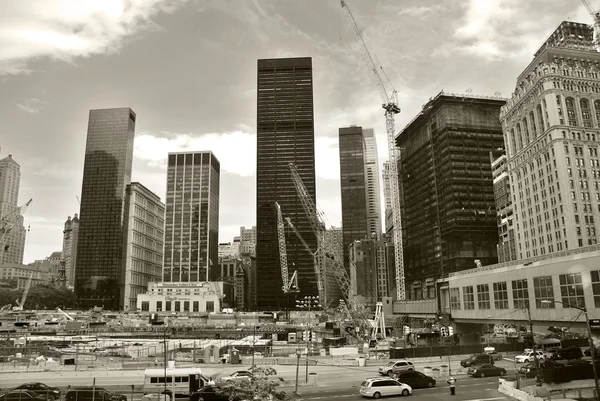 Vista Nova Iorque Skyline Cidade — Fotografia de Stock