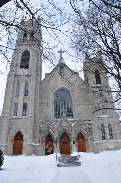 カナダ ケベック州モントリオールのサン ドニ教会 — ストック写真