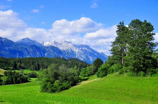 Alpok Táj Közelében Innsbruck Ausztria — Stock Fotó