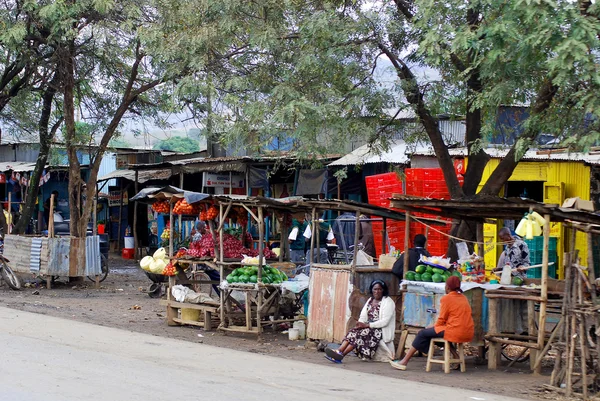 Traditional Market African City — Stock Photo, Image