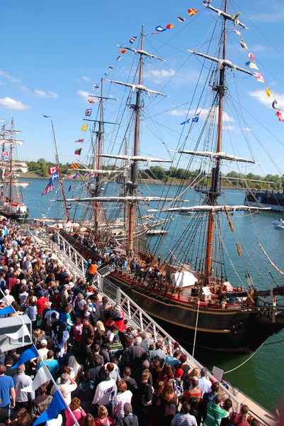 Montreal Sept Festival Bateau Classique Montreal Montreal Classic Boat Festival — Fotografia de Stock