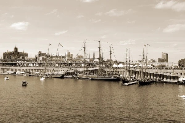 Montreal Sept Festival Bateau Classique Montreal Montreal Classic Boat Festival — Stock fotografie