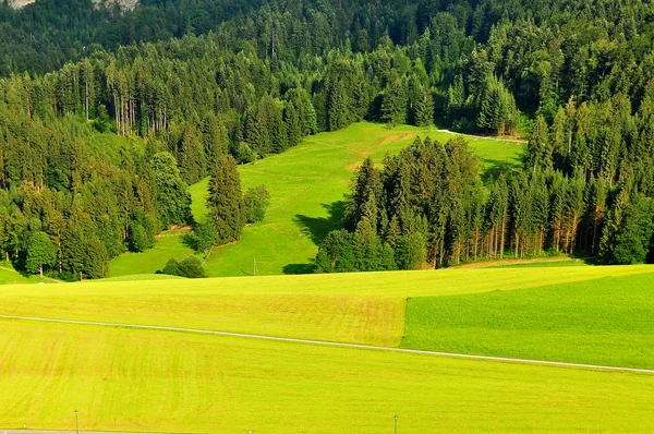 Krajobraz Alp Austriackich Pobliżu Innsbrucka Austria — Zdjęcie stockowe