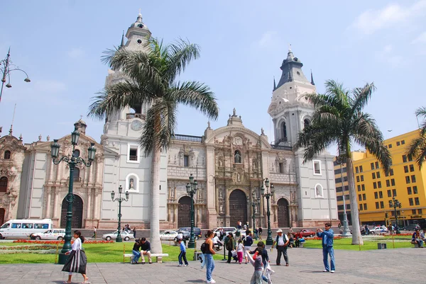 Cusco Peru Nov 2010 Kathedraal Van Santo Domingo Moederkerk Van — Stockfoto