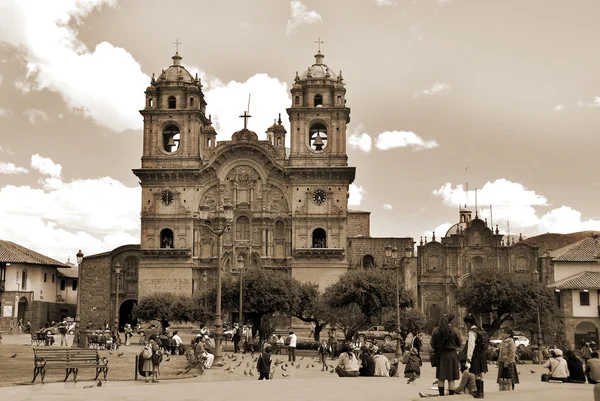 Cusco Peru Nov Iglesia Compana Jesus Jesuit Church Nov 2008 — Stock Photo, Image