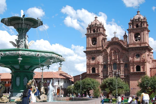 Cusco Peru Nov Iglesia Compana Jesus Jesuit Church Nov 2008 — Foto de Stock