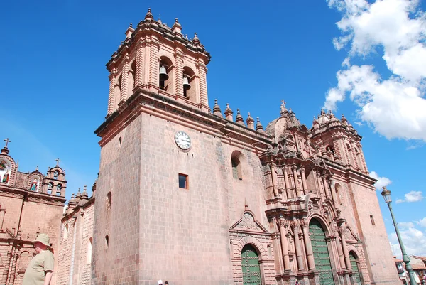 Katedra Santo Domingo Znana Również Jako Katedra Cusco Jest Kościołem — Zdjęcie stockowe