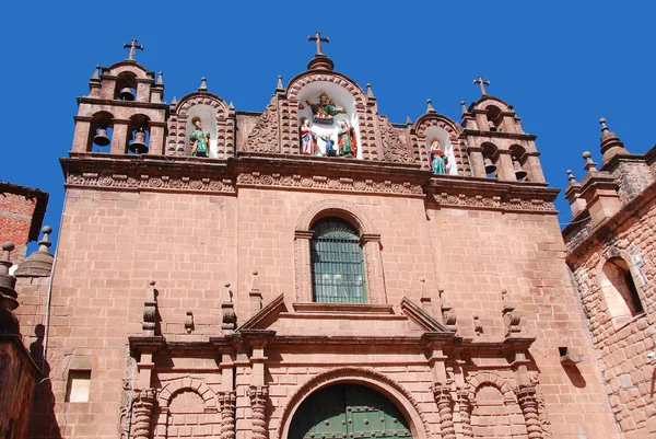 Katedra Santo Domingo Znana Również Jako Katedra Cusco Jest Kościołem — Zdjęcie stockowe