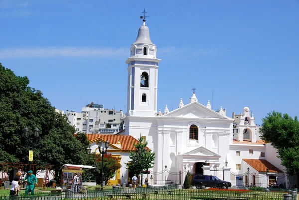 Buenos Aires Argentyna Listopada Kościół Recoleta Poświęcony Nuestra Senora Del — Zdjęcie stockowe