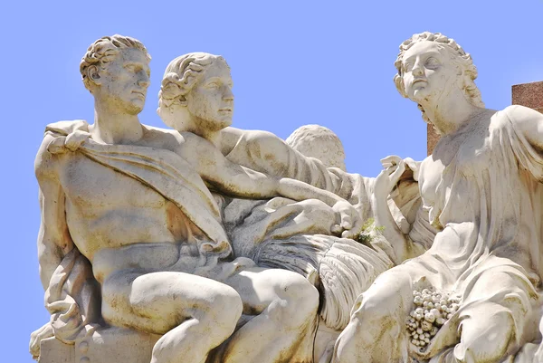 Monumento Bartolome Mitre Detalhes Buenos Aires Argentina — Fotografia de Stock