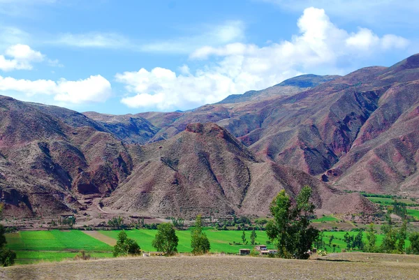 Wunderschöne Berglandschaft Peru — Stockfoto
